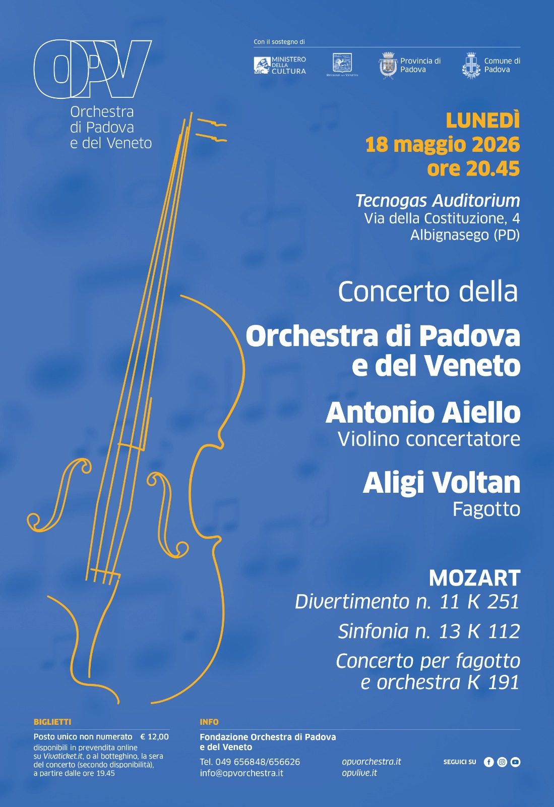 Concerto dell' Orchestra di Padova e del Veneto